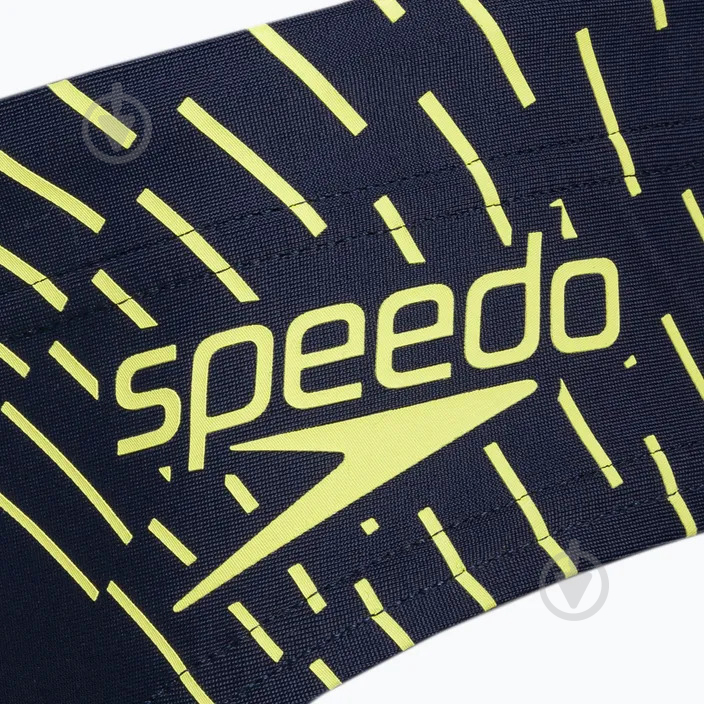 Плавки Speedo MEDLEY LOGO 7CM BRF AM NAVY/GREEN 8-0973906873 р.32 чорний - фото 6