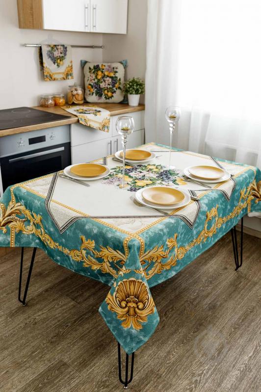 Скатерть Verna 135x140 см разноцветный Прованс - фото 4 Скатерть Verna 135x140 см разноцветный Прованс - фото 4