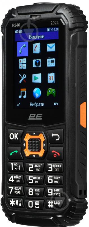 Мобильный телефон 2E R240 2025 black 0694743657623 - фото 4