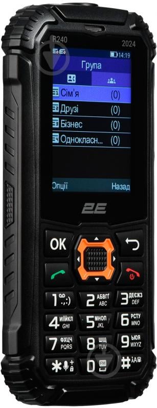 Мобильный телефон 2E R240 2025 black 0694743657623 - фото 5