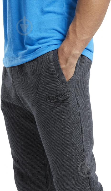 Брюки Reebok FU3235 р. XL черный - фото 3 Брюки Reebok FU3235 р. XL черный - фото 3