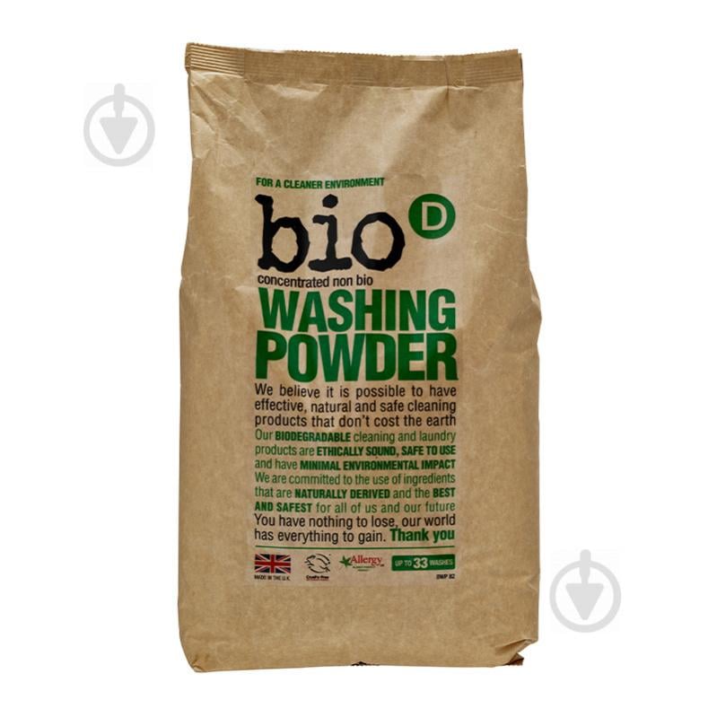 Порошок для машинного та ручного прання Bio-D Washing Powder екологічний 2 кг - фото 1