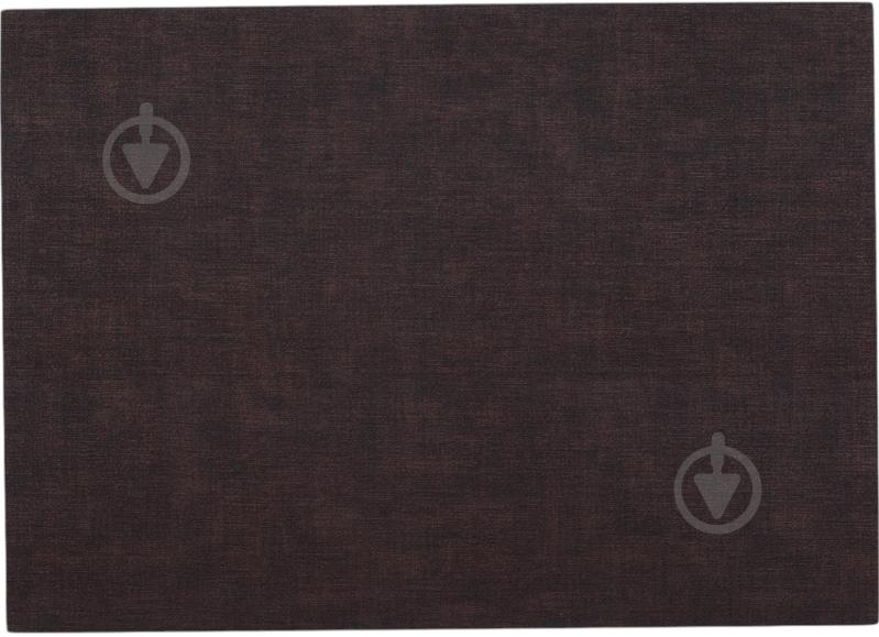 Килимок для сервірування ASA Meli-memo 33х46 см коричневий екошкіра - фото 1