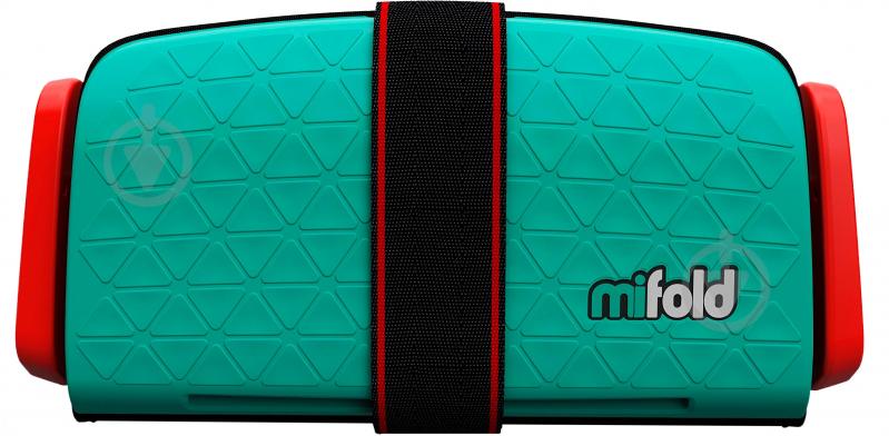 Автокресло-бустер mifold Lime Green MF01-EU/GRN - фото 1