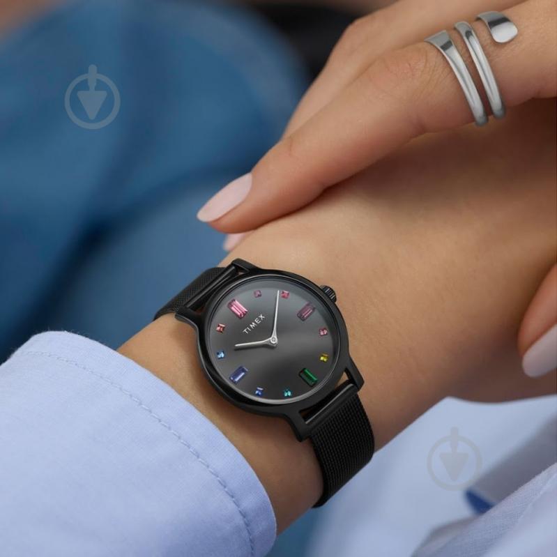 Наручные часы Transcend Timex black (Tx2y26500) - фото 2