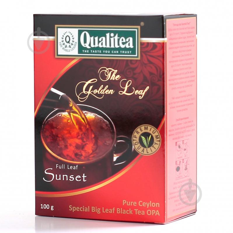 Чай чорний Qualitea крупнолистовий 100 г - фото 1
