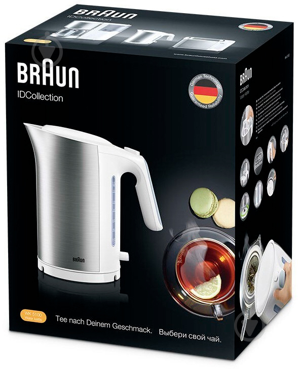 Электрочайник Braun WK 5100 WHITE - фото 4