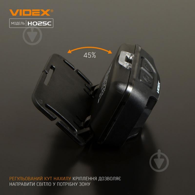 Фонарь налобный Videx светодиодный VLF-H025C 310Lm 5000K - фото 10