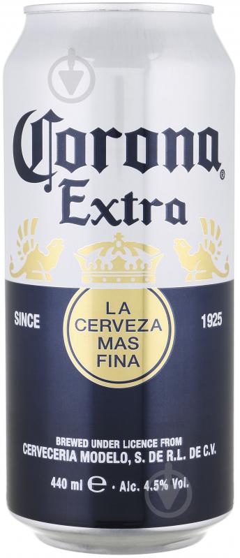 Пиво Corona Extra (Бельгия) 0,44 л - фото 1