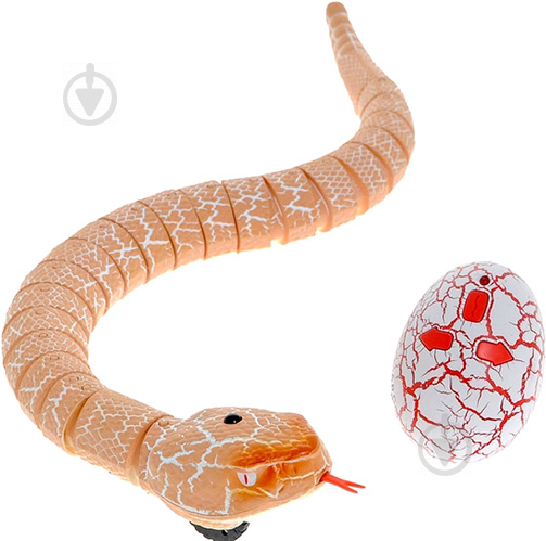 Игрушка на ИК-управлении Le Yu Toys Змея Rattle snake коричневая LY-9909D - фото 2