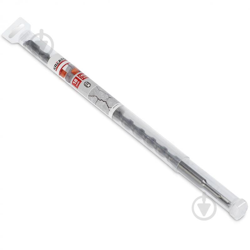Свердло по бетону Kreator SDS plus Ø 18x450 мм 1 шт. KRT010919 - фото 1