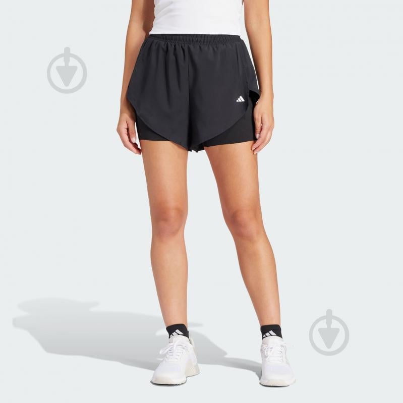 Шорты Adidas WTR D4T 2IN1SH IQ2655 р. XL черный - фото 1 Шорты Adidas WTR D4T 2IN1SH IQ2655 р. XL черный - фото 1