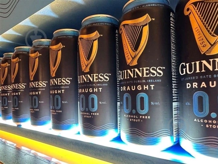 Пиво Guinness темное безалкогольное Draught 0.0% ж/б 0,44 л - фото 7