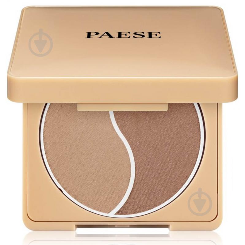 Бронзер PAESE 2в1 компактная Self Glow Bronzer Medium 6 г - фото 1