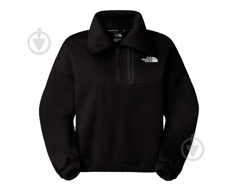 Джемпер THE NORTH FACE W MA FLEECE INTEREST 1/4 ZIP NF0A8BFPJK31 р.XS чорний - фото 5 Джемпер THE NORTH FACE W MA FLEECE INTEREST 1/4 ZIP NF0A8BFPJK31 р.XS чорний - фото 5