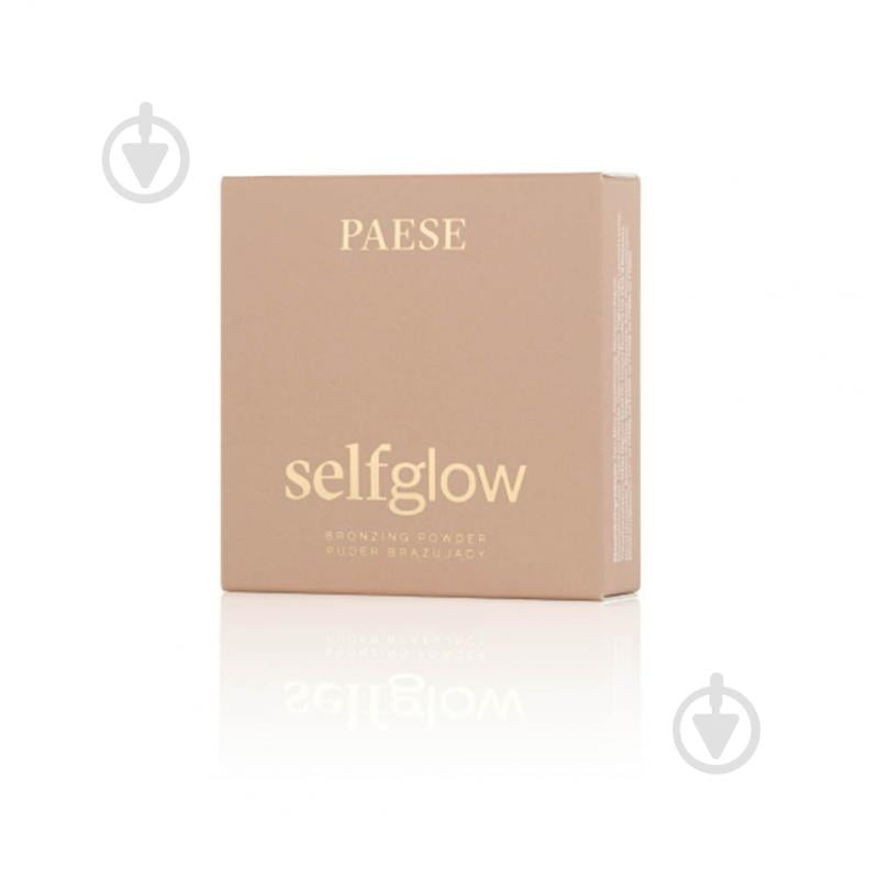 Бронзер PAESE 2в1 компактная Self Glow Bronzer Light 6 г - фото 3