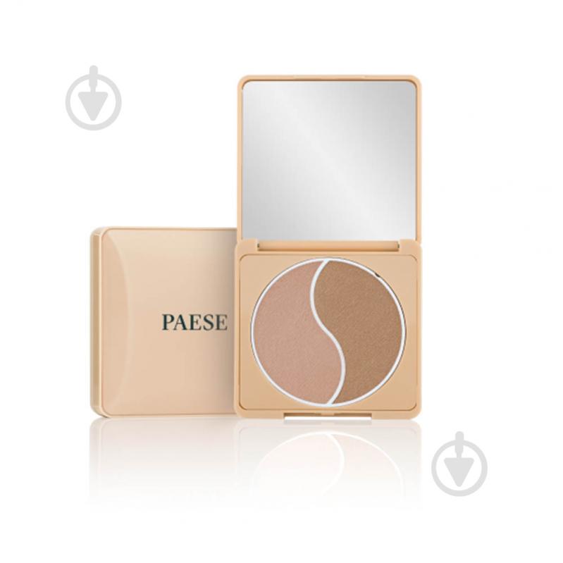 Бронзер PAESE 2в1 компактная Self Glow Bronzer Light 6 г - фото 2