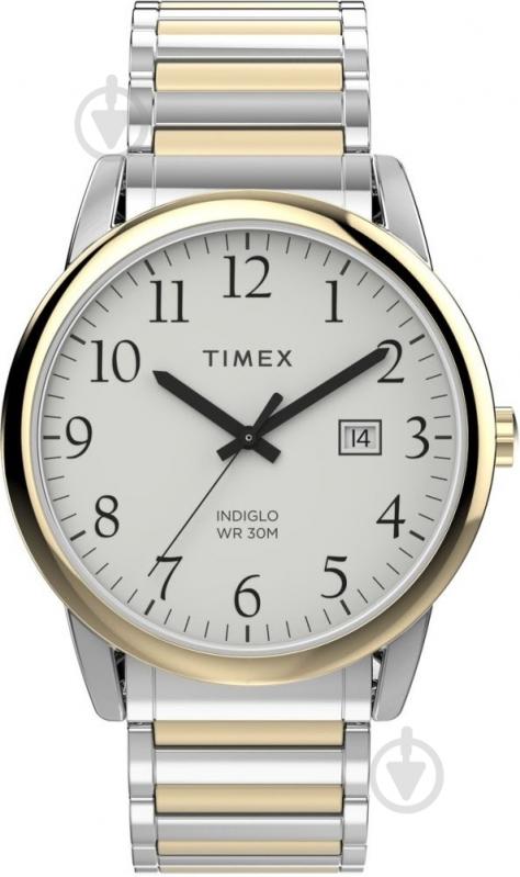 Наручные часы Easy Reader Timex silver/gold (Tx2w52100) - фото 1