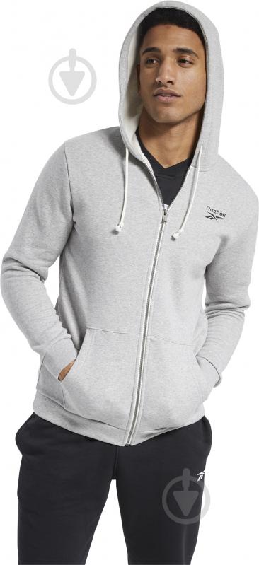 Джемпер Reebok FU3242 р. 2XL серый - фото 1