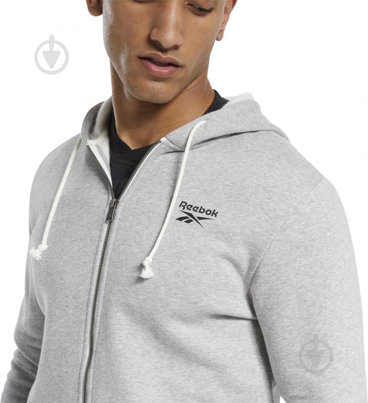 Джемпер Reebok FU3242 р. 2XL серый - фото 3
