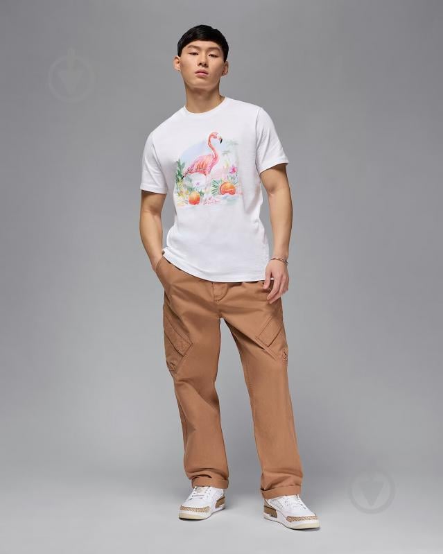 Футболка Jordan M J FLT ESS FLMNGO SS CREW HJ2399-100 р.2XL белый - фото 6 Футболка Jordan M J FLT ESS FLMNGO SS CREW HJ2399-100 р.2XL белый - фото 6