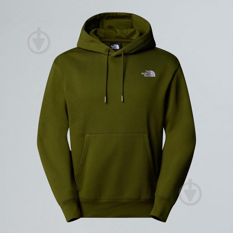 Джемпер THE NORTH FACE M ESSENTIAL RELAXED HOODIE NF0A89ESBRI1 р.2XL зеленый - фото 6