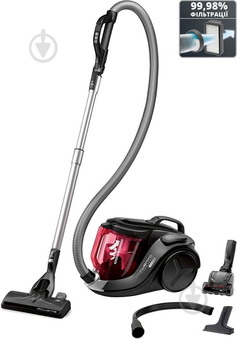 Пылесос Rowenta RO6963EA burgundy - фото 2