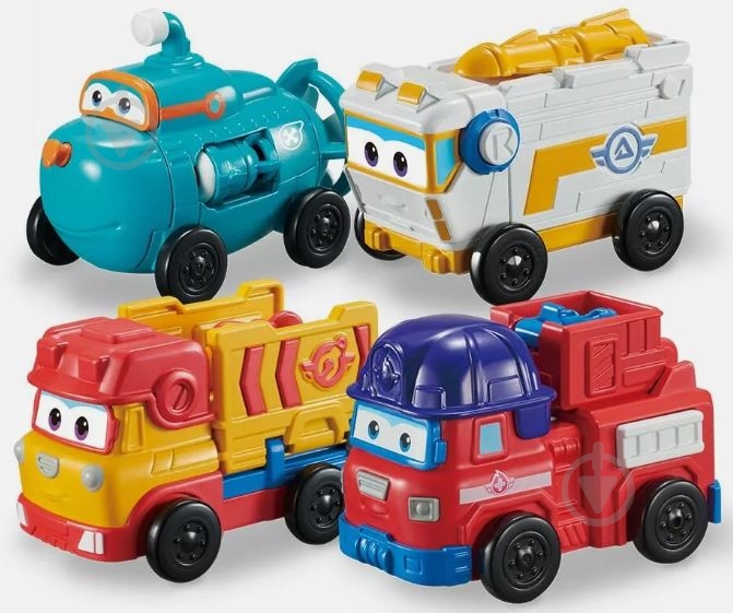 Машинка Super Wings Mini Team Vehicles в ас EU740130F - фото 2