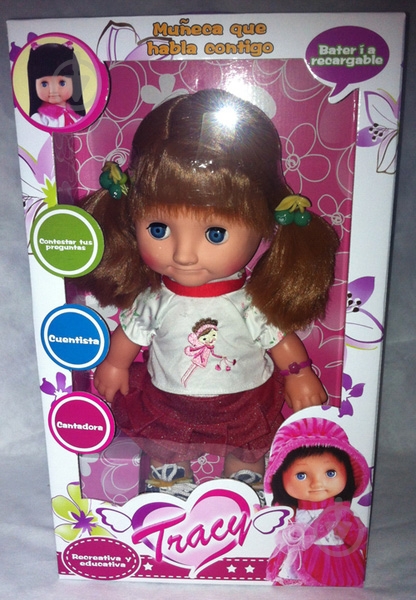 Кукла Tracy Оля 40 см интерактивная TB588509-01 - фото 2