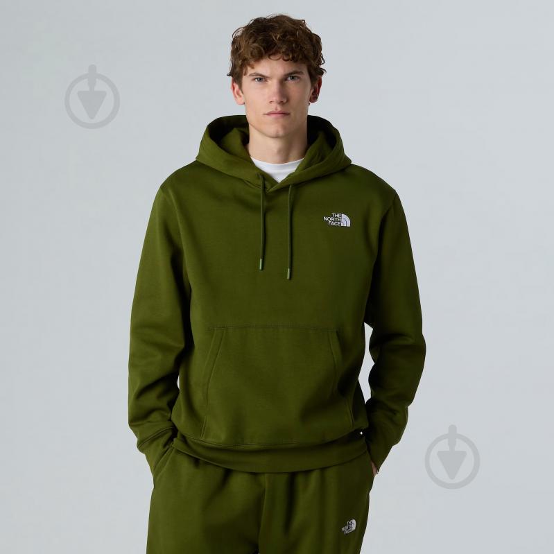 Джемпер THE NORTH FACE M ESSENTIAL RELAXED HOODIE NF0A89ESBRI1 р.M зеленый - фото 1