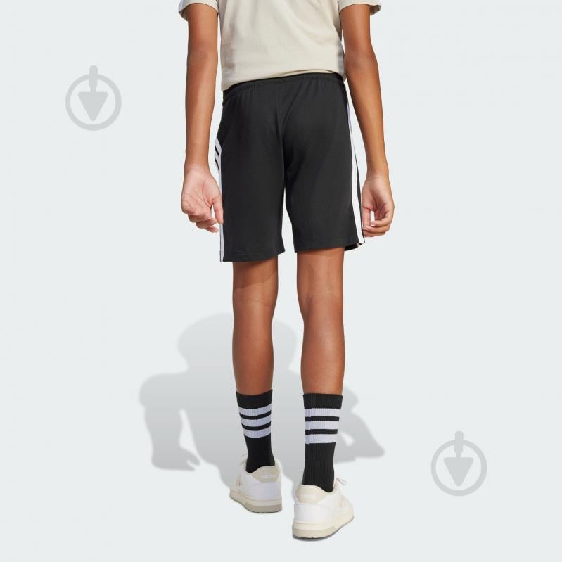 Шорти Adidas J 3S KN SH 210 JE0310 р. 9-10YRS чорний - фото 2