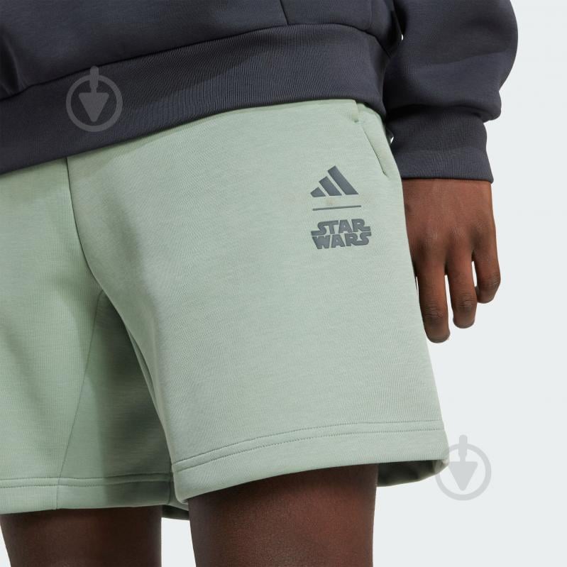 Шорты Adidas M SW TM SHO JI5722 р. 2XL зеленый - фото 3