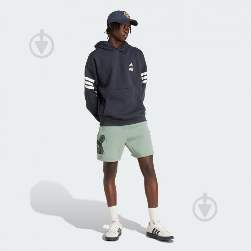 Шорты Adidas M SW TM SHO JI5722 р. 2XL зеленый - фото 6