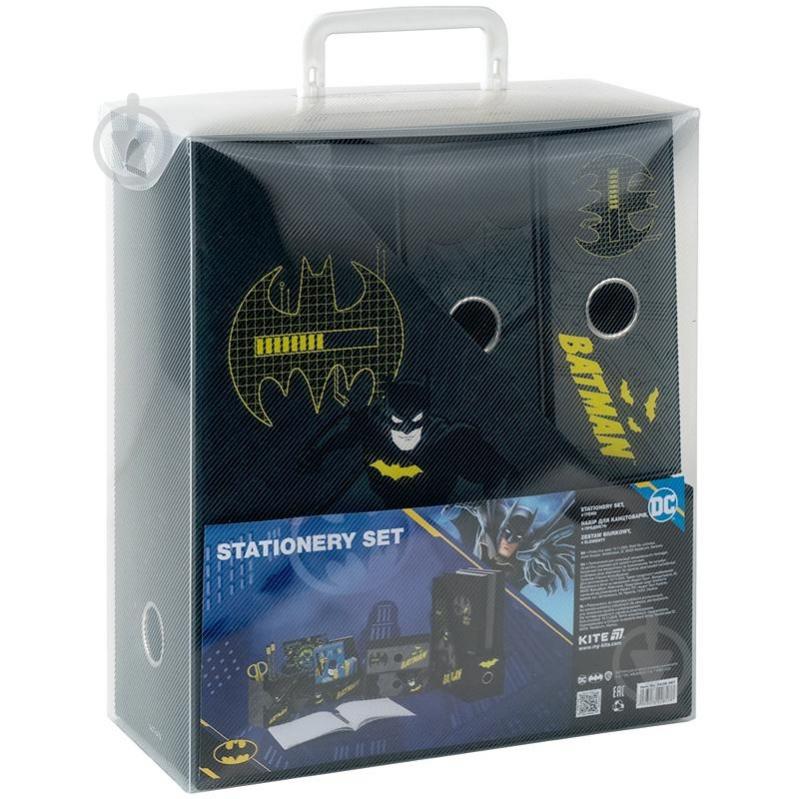 Органайзер настольный 4 предмета картон Batman DC25-357 KITE - фото 3