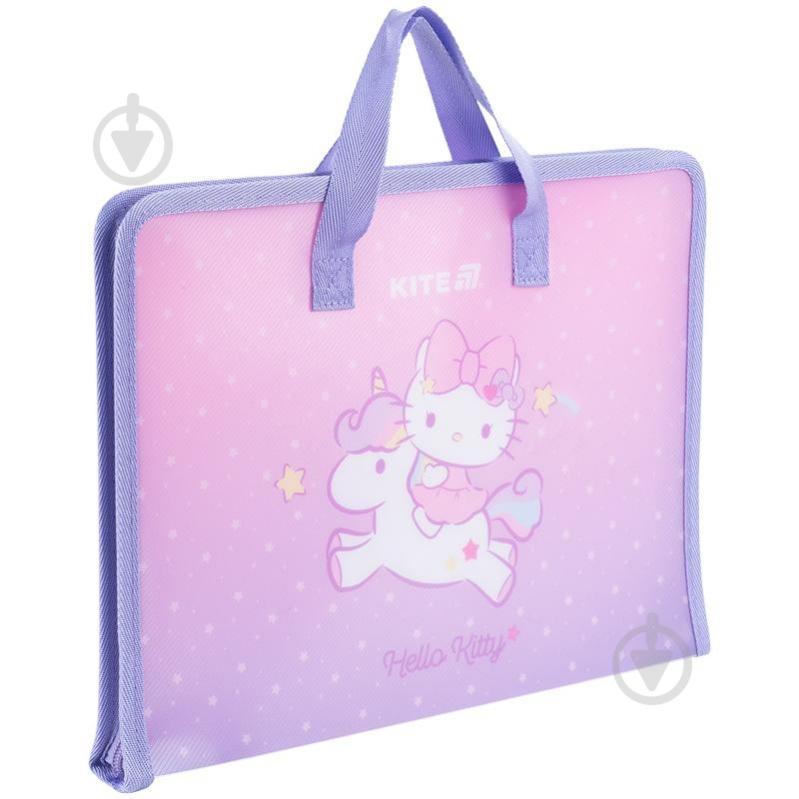 Папка-портфель на молнии A4 Hello Kitty KITE - фото 2
