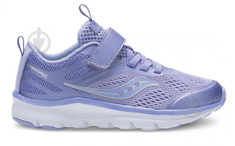 Кроссовки для девочек демисезонные Saucony LITEFORM_MILES_A/C SC58766 р.32 фиолетовые - фото 1