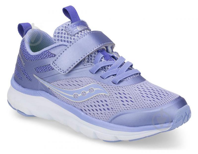 Кроссовки для девочек демисезонные Saucony LITEFORM_MILES_A/C SC58766 р.32 фиолетовые - фото 2