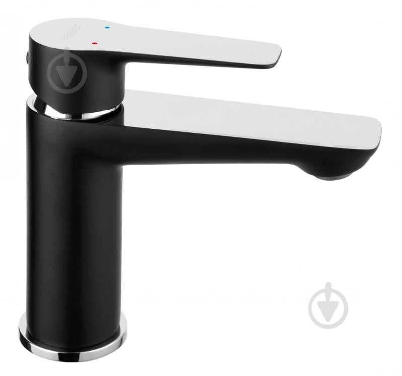 Смеситель для ванны Ferro Adore Black/Chrome BDR2BLC - фото 1