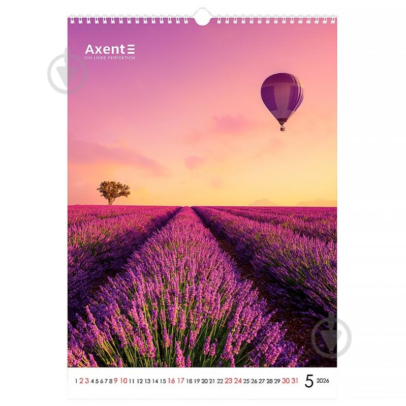 Календарь настенный Axent А3 Landscapes 2026 - фото 4 Календарь настенный Axent А3 Landscapes 2026 - фото 4