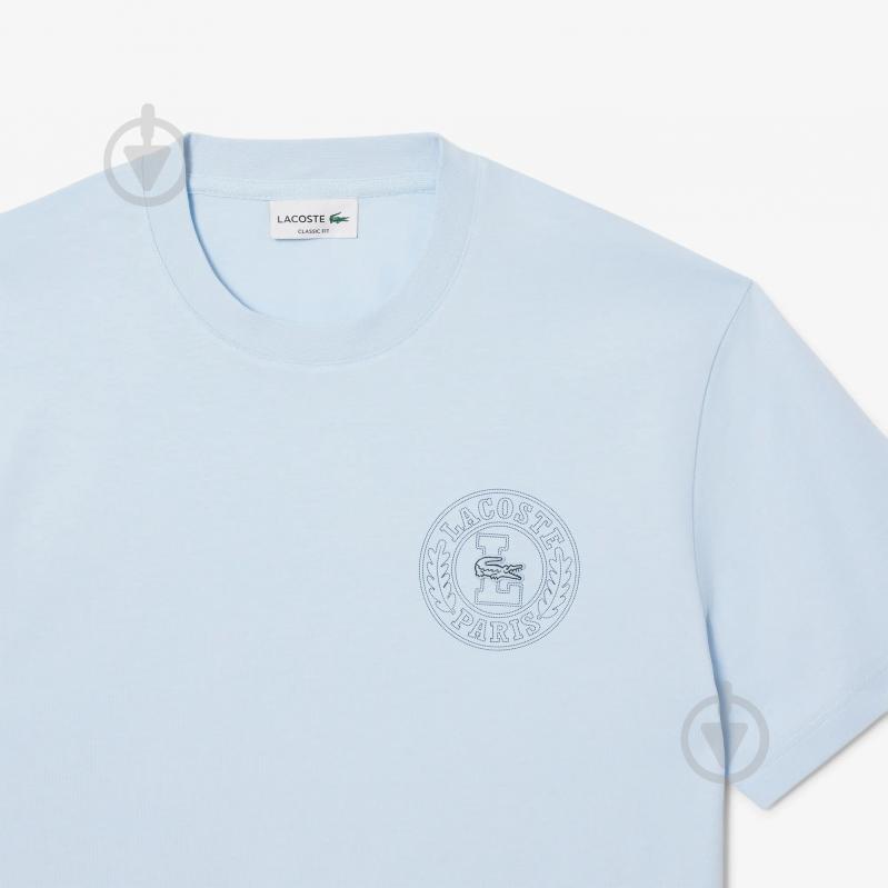 Футболка Lacoste TH0125T01 р.5 голубой - фото 6