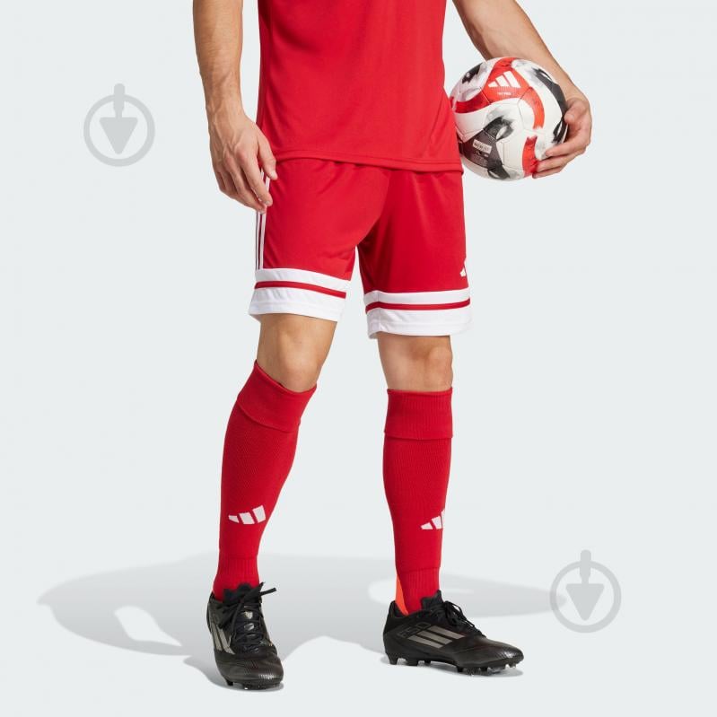 Шорти Adidas SQUA25 SHO M JE7745 р. 2XL червоний - фото 5