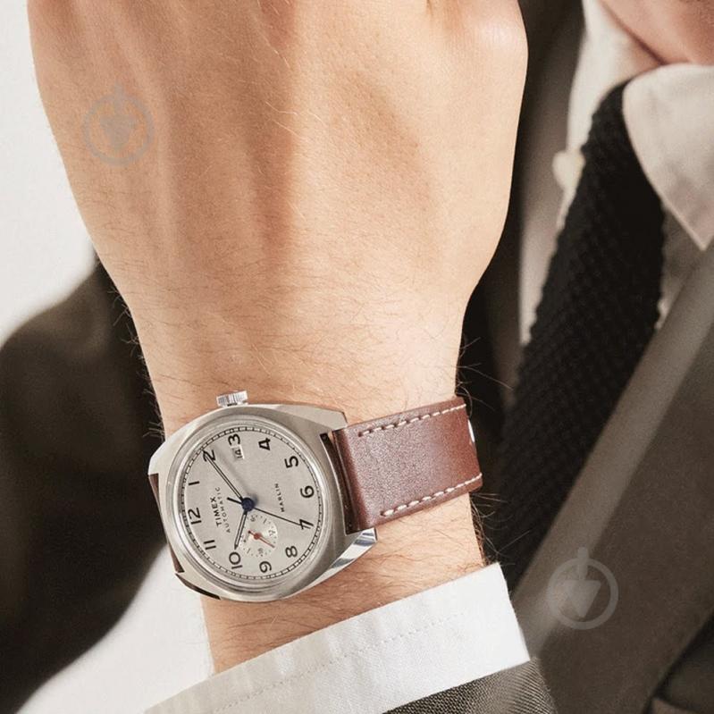 Наручные часы Marlin Timex silver (Tx2v62000) - фото 2 Наручные часы Marlin Timex silver (Tx2v62000) - фото 2