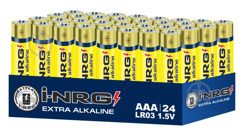 Батарейка i-NRG Extra Alkaline AAA (R03, 286) 4 шт. - фото 1