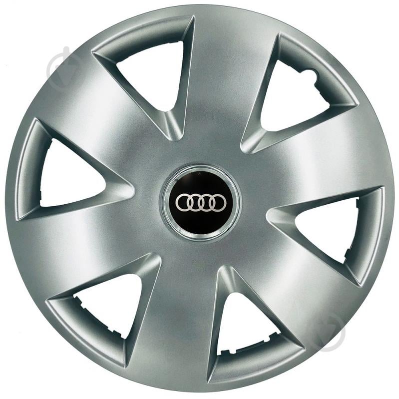 Колпак для колес SKS Audi 308 R15" 4 шт. серебряный - фото 1