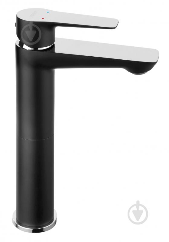 Змішувач для умивальника Ferro Adore Black BDR2LBLC - фото 1