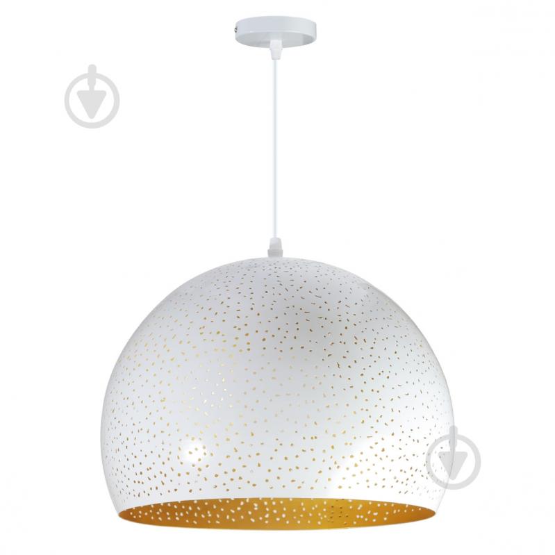 Подвес Светкомплект SFERA L350 1x40 Вт E27 белый - фото 1