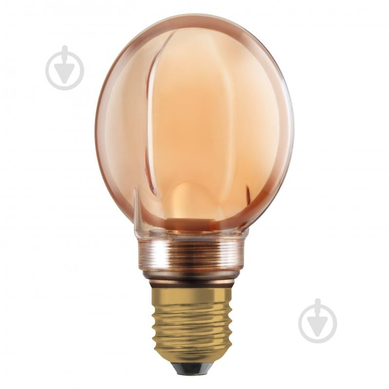 Лампа светодиодная Ledvance Vintage 1906 Globe 80 Filament O Lamp DIM 1800K Gold 4 Вт E27 1800 К 220 В прозора - фото 3