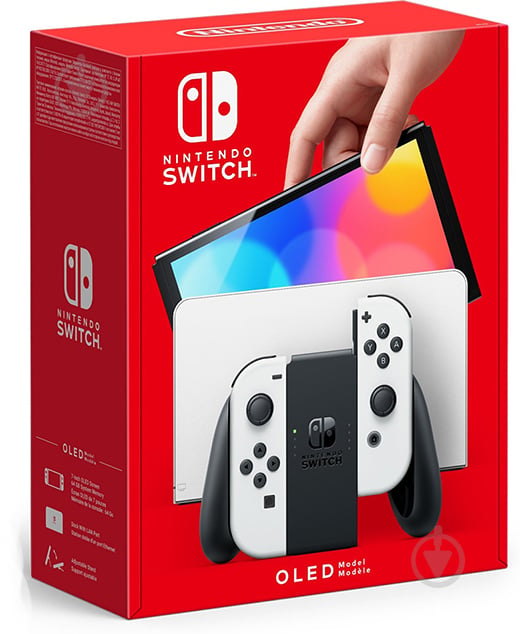 Игровая консоль NINTENDO Switch Oled white - фото 8