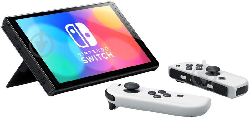 Игровая консоль NINTENDO Switch Oled white - фото 4