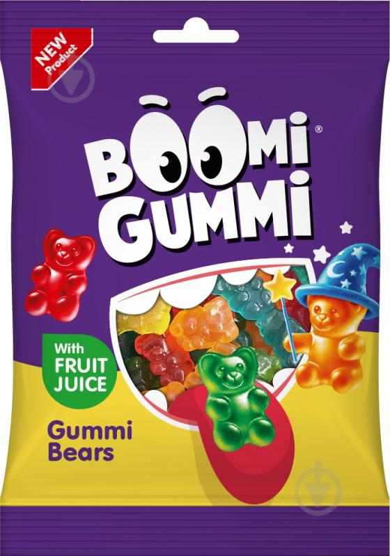 Конфеты желейные Boomi Gumm Bears 70 г - фото 1